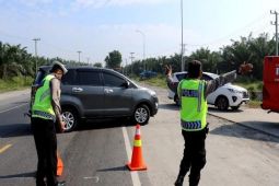 Polres Tebing Tinggi gelar simulasi rekayasa kemacetan lalu lintas