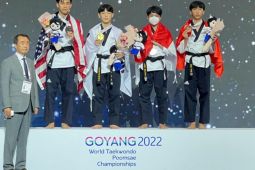 Taekwondoin Andi Sultan raih perunggu di Kejuaraan Dunia 2022