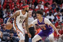 Playoff NBA: Brandon Ingram bantu Pelicans imbangi Suns 2-2