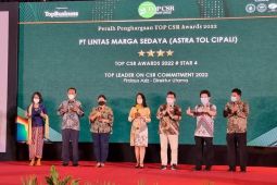 ASTRA Tol Cipali raih 2 penghargaan TOP CSR Awards 2022