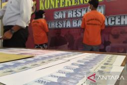 Pasutri di Aceh ditangkap karena buat uang palsu, belajar dari YouTube