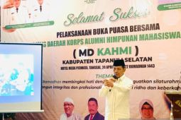 Terkait infrastruktur jalan, Kader PAN apresiasi Syahrul M.Pasaribu