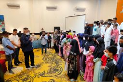 BNPP dan HIPMI berikan santunan bagi anak-anak panti asuhan kota Sorong