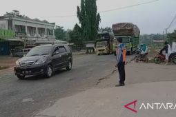 Kini Jalan Lintas Timur Palembang - Betung kembali lancar