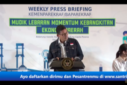 Kemenparekraf  menyiapkan 15 titik posko mudik selama libur Lebaran