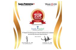 Bank Kalsel raih penghargaan Digital PR Award 2022