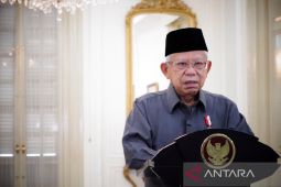 Wapres Ma'ruf Amin sampaikan Selamat Idul Fitri 1443 Hijriah