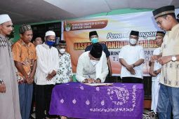 Wabup serahkan Rp500 juta untuk Yaysaan Syeikh Aminullah Al-Maghribi