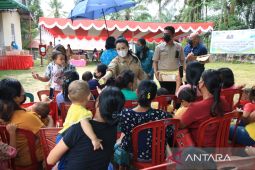 Bupati Karolin sosialisasikan makanan bergizi di Kecamatan Mandor