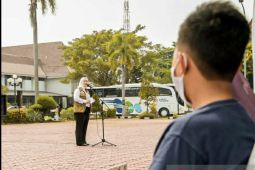 Mudik gratis Forkopimda Karawang mulai diberangkatkan