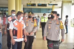 Kapolda Jambi cek arus mudik di bandara dan terminal