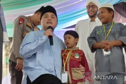 Erick Thohir santuni 500 anak yatim se-Bangka Belitung