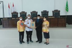 LKPJ Bupati Labura TA 2021 tanpa pandangan akhir fraksi