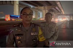 Polda Metro berlakukan "contraflow" di KM 47 tol Japek lantaran lalu lintas padat