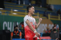 8 wakil timnas bulu tangkis Indonesia lolos ke babak perempat final Kejuaraan Asia