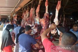 Harga daging tembus Rp180 ribu per kilogram di Banda Aceh
