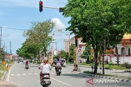 Arus mudik di Kabupaten Penajam terpantau masih lengang