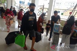 Kapal KM Kelud bawa 2.607 pemudik  tiba di Belawan Medan