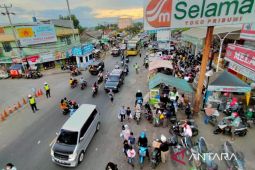Volume kendaraan pemudik di jalur utama dan alternatif Cianjur meningkat