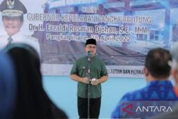 Gubernur Babel resmikan pembangunan sarana TPI Ketapang seluas 5,2 hektare