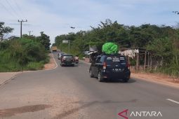 Para pemudik di Jambi manfaatkan jalur alternatif Jambi-Bulian via nes