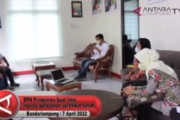 BPN Pringsewu buat lima inovasi pelayanan sertifikat tanah