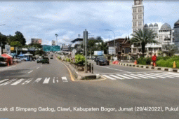Jalur Puncak Bogor lengang jelang Lebaran