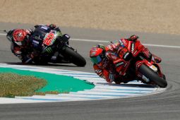Bagnaia juarai GP Spanyol, raih kemenangan pertama musim ini