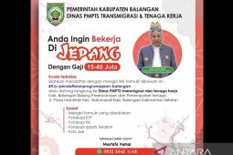 Warga Balangan ingin kerja ke Jepang, ini syaratnya