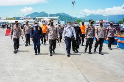 Kapolda Malut cek pos pengamanan arus mudik, Irjen Risyapudin: Ternate relatif aman terkendali