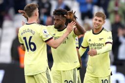 Arsenal raih kemenangan penting 2-1 atas West Ham