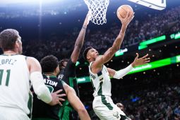 Playoff NBA: Bucks bungkam Celtics 101-89 pada gim satu semifinal wilayah timur