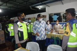 Wali Kota dan Kapolres Tebing Tinggi pantau arus lalu lintas