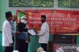 208 warga binaan permasyarakatan Rutan Kelas IIB Pelaihari terima remisi