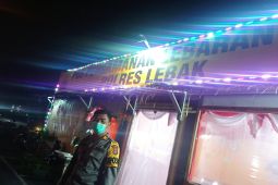 Pengamanan malam takbiran di Kabupaten Lebak lancar