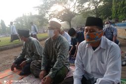 Alun-Alun Multatuli Lebak dipadati jamaah Shalat Id