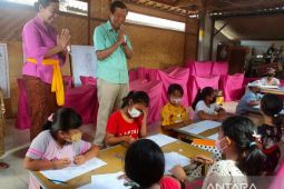 Anggota DPD salut Sanggar Wasundari ajarkan melukis wayang