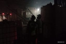 Dapur pengolahan Wood Pellet PT.Berkah Agung terbakar