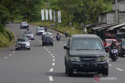 H+ lebaran, volume arus balik di Nagreg mulai meningkat