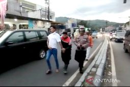 Polisi amankan pengendara motor mabuk lawan arus saat "one way" di Malangbong
