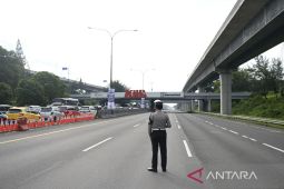 Polri terapkan "one way" dari Km 188 Palimanan hingga Km 72 Cikampek mulai Kamis