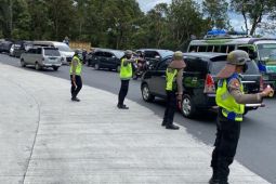Kapolrestabes Medan imbau para pemudik arus balik patuhi aturan lalu lintas