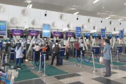 Penumpang arus balik lebaran di Bandara Kualanamu capai 14.797 orang