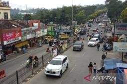 Jalur utama Cianjur berangsur normal setelah sistem satu arah ke Bogor