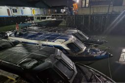 Polda Kaltara berhasil amankan sembilan speedboat milik Briptu HSB