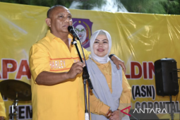 Gubernur Gorontalo gelar perpisahan bersama pimpinan OPD