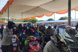 Arus Balik  D+4 peak of returning Eid holiday exodus via Bakauheni port