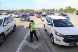 Arus lalu lintas di Tol Cipali pada akhir libur Lebaran ramai lancar