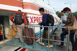 Penumpang arus balik Lebaran di Pelabuhan Tanjung Pandan alami penurunan