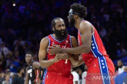 Semifinal Wilayah NBA: Sixers redam Heat 116-108, paksa seri berlanjut hingga enam gim